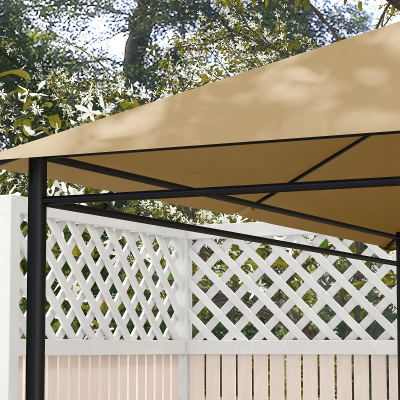 Best 3 x 4m Gazebo Canopy Replacement Cover, Gazebo Roof Replacement (TOP COVER ONLY), Khaki - Image 8