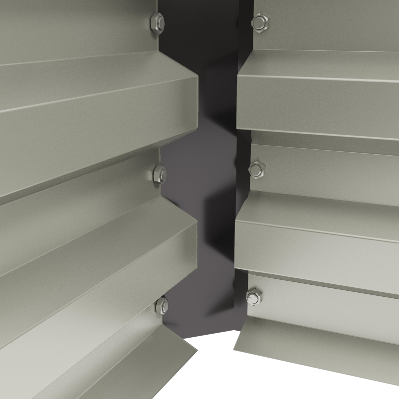 Best Steel Raised Beds for Garden, Outdoor Planter Box, Set of 2, for Flowers, Herbs and Vegetables, Dark Grey - Image 9