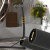 Best Hammock Chair Stand Only, Hanging Chair Stand with X-Shape Base, Heavy Duty Steel Single Hammock Egg Swing Frame for Indoor Outdoor, 150 KG Load Capacity Black - Image 5