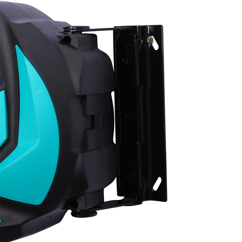 DURHAND 10m Garden Auto Hose Reel Wall Mounted Retractable 7 Patterns Spray Nozzle - Image 11