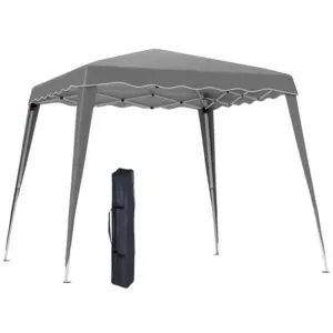 Best 2.5 x 2.5M Pop up Garden Tent - Grey