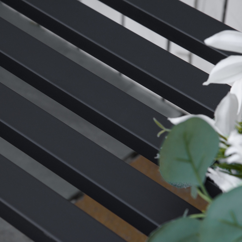 Best 2-Seater Garden Bench Antique Loveseat for Yard, Lawn, Porch, Patio, Steel - Image 10