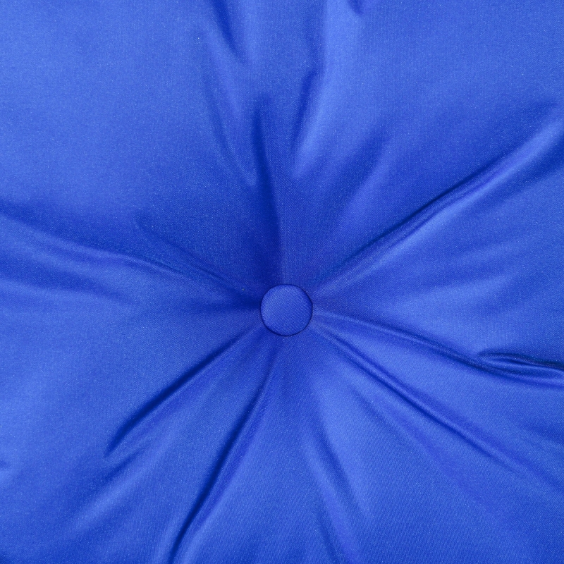 Best 3 Pieces Rattan Bistro Set, Wicker Garden Furniture Set with Storage Coffee Table and Chairs, Thickened Cushions for Outdoor, Patio, Balcony, Blue - Image 9