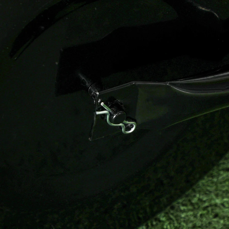 Best 38L Fillable Cylinder Steel Lawn Roller - Black - Image 8