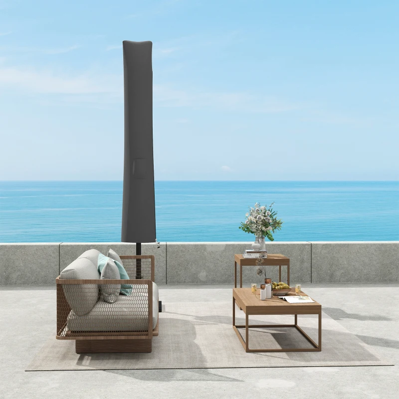 Best Parasol Umbrella Cover - Grey - Image 7