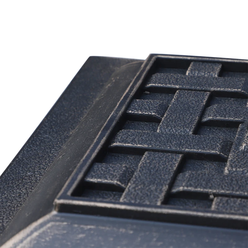 Best 9kg Square Garden Parasol Base Holder Resin Outdoor Market Umbrella Stand with Adjustable Coupler, Bronze - Image 8