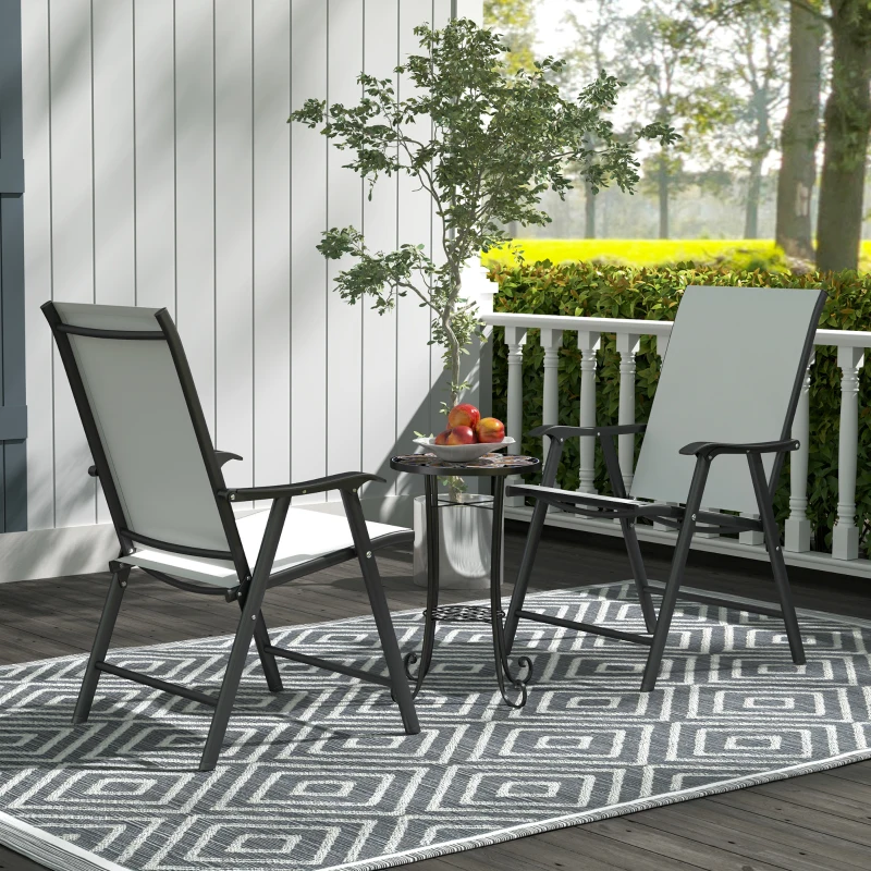 Best Mosaic Garden Table, 35.5 cm Round Outdoor Table with Shelf, Ceramic Tile Top, Small Garden Side Table Bistro Table End Table Plant Stand for Indoor, Patio, Balcony, Orange - Image 8