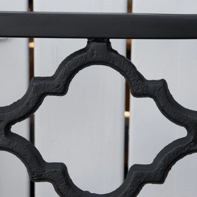 Best 2-Seater Garden Bench Antique Loveseat for Yard, Lawn, Porch, Patio, Steel - Image 7