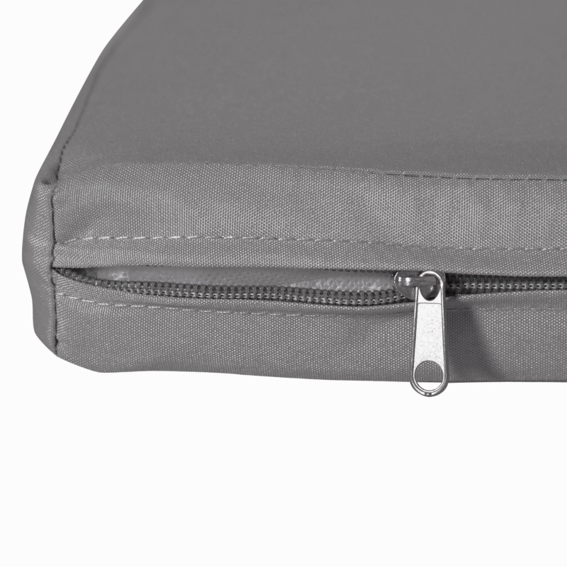 Best Outdoor Seat Cushion Pads for Rattan Furniture, 3 PCs Garden Furniture Cushions, Dark Grey - Image 9