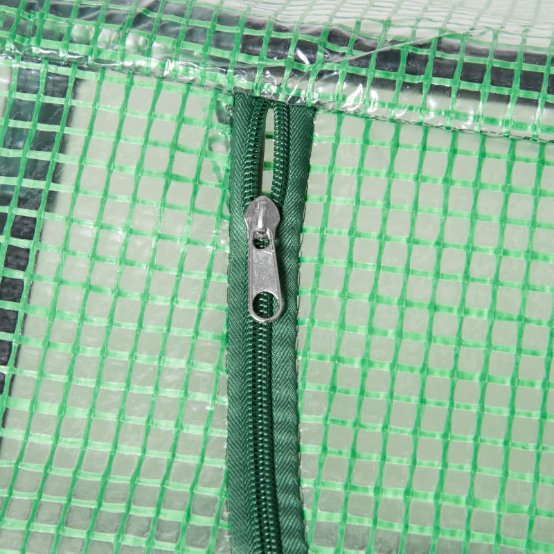 Best Mini Greenhouse, Small Plant Grow House for Outdoor with Durable PE Cover, Observation Windows, 180 x 60 x 60 cm, Green - Image 8