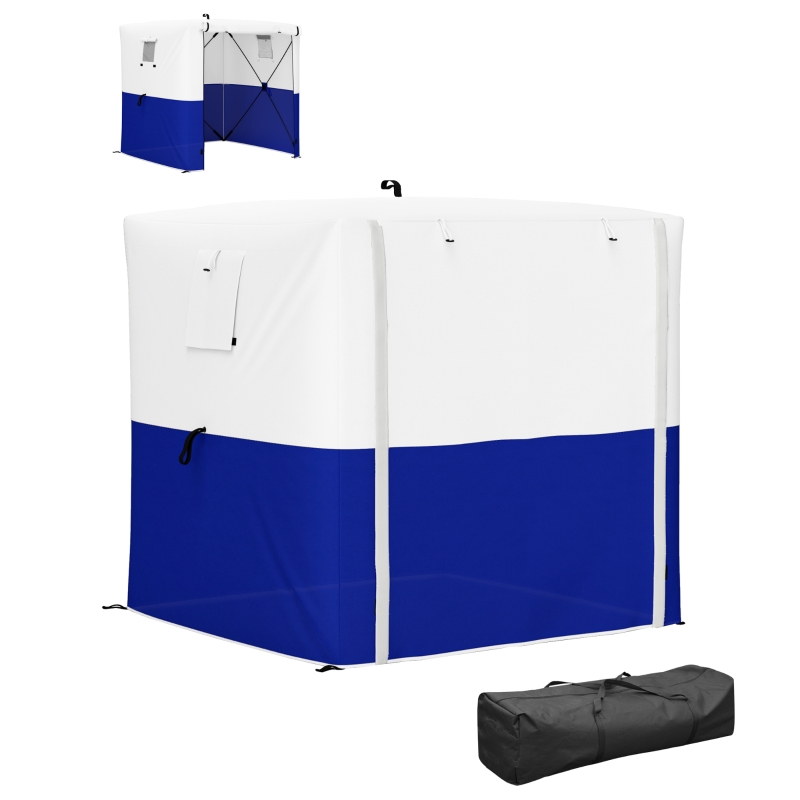 Best 2 x 2m Pop-Up Gazebo, with Accessories - Dark Blue - Image 11