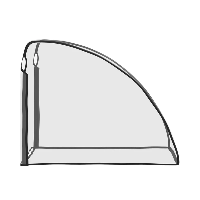 Best Baby Bike Trailer Cover, Anti Dust Rain Snow, Cold Wind, 76 x 61 x 61 cm - Image 6