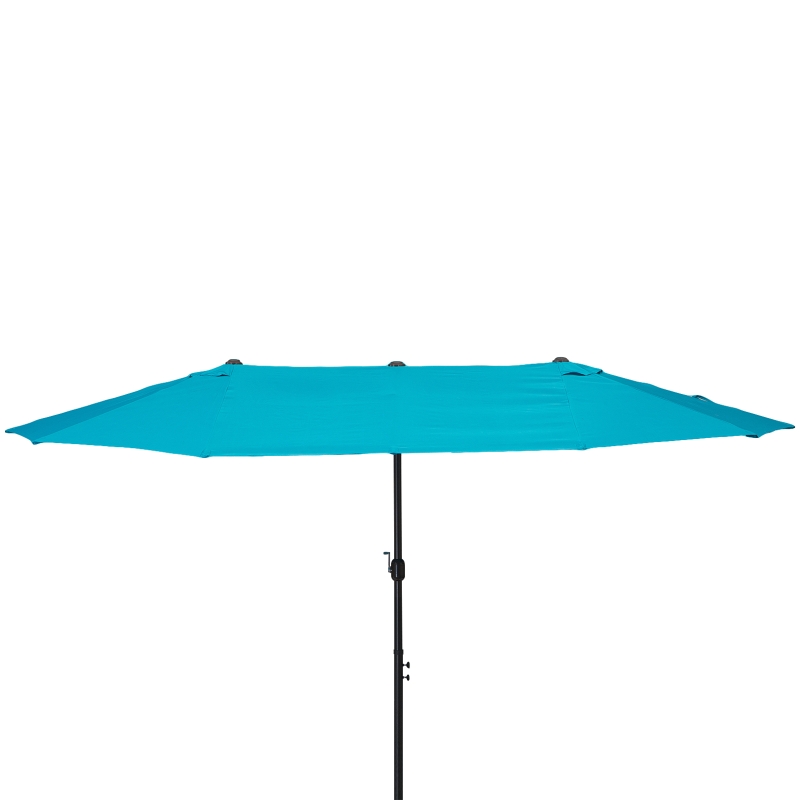 Best 4.6m Canopy Parasol - Blue - Image 11