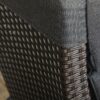 Best Outdoor Recliner Chair with Adjustable Backrest and Footrest, Cushion, Side Tray, Grey - Image 9