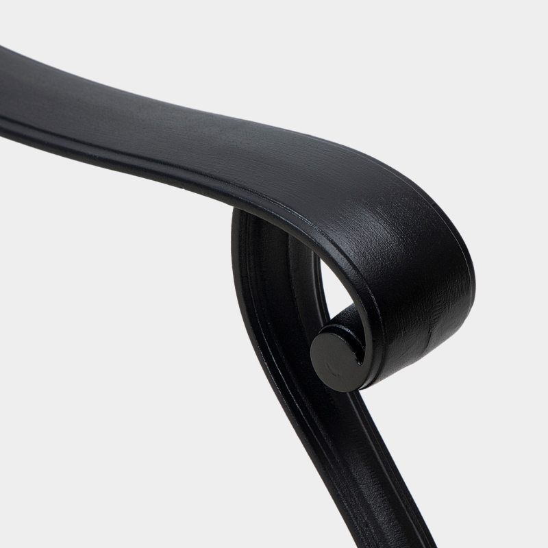 Best 7 Pieces Aluminium Patio Dining Set with Umbrella Hole Black - Image 9