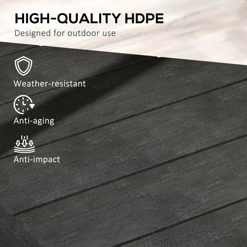 Best Umbrella Weights for Cantilever Parasols, Set of 4 Heavy Duty Parasol Base Stand Weights, 80kg Sand or 60kg Water Filled, Black - Image 6