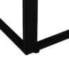 Best C-Shaped Side Table, Sofa End Table with Metal Frame, Accent Couch Table for Living room, Bedroom, Walnut and Black - Image 9