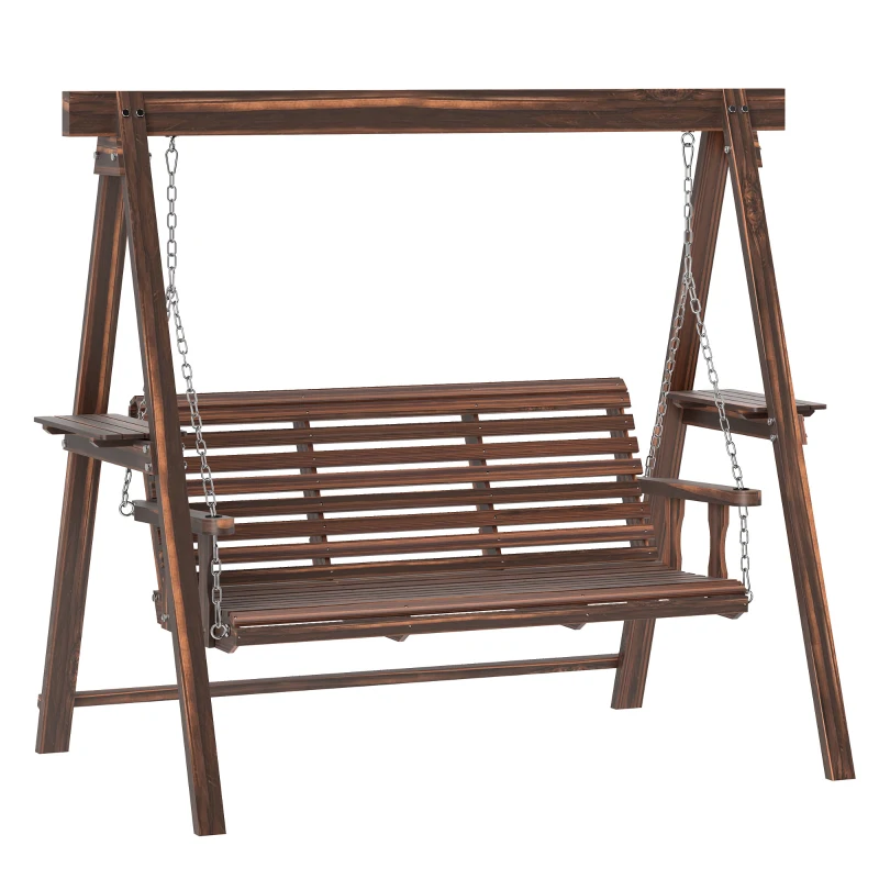 Best Three-Seater Wooden Swing Bench
