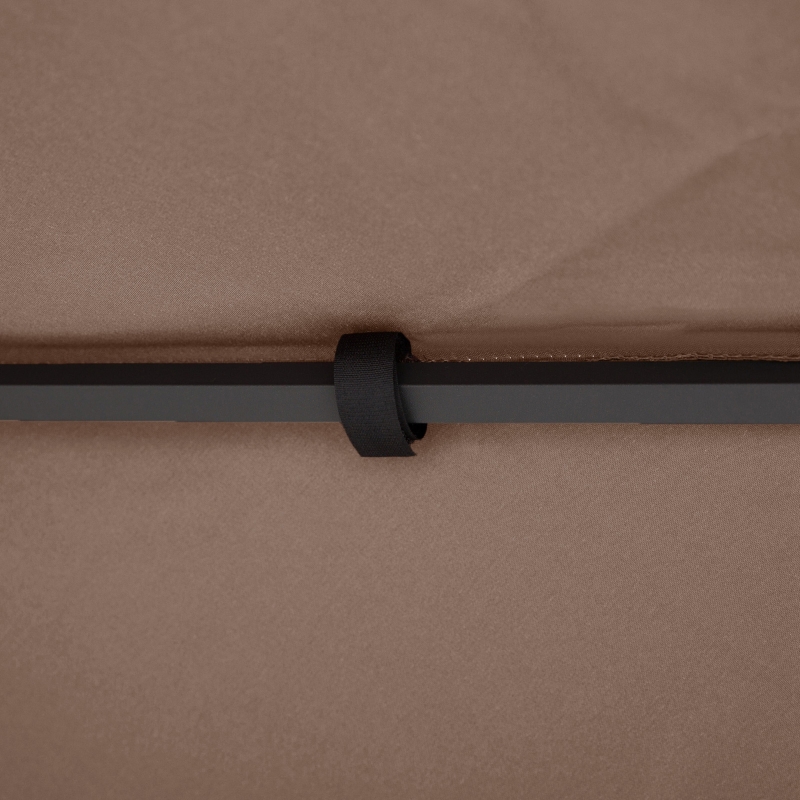 Best 3x3 m Double-Tier Canopy Top Replacement-Coffee - Image 9