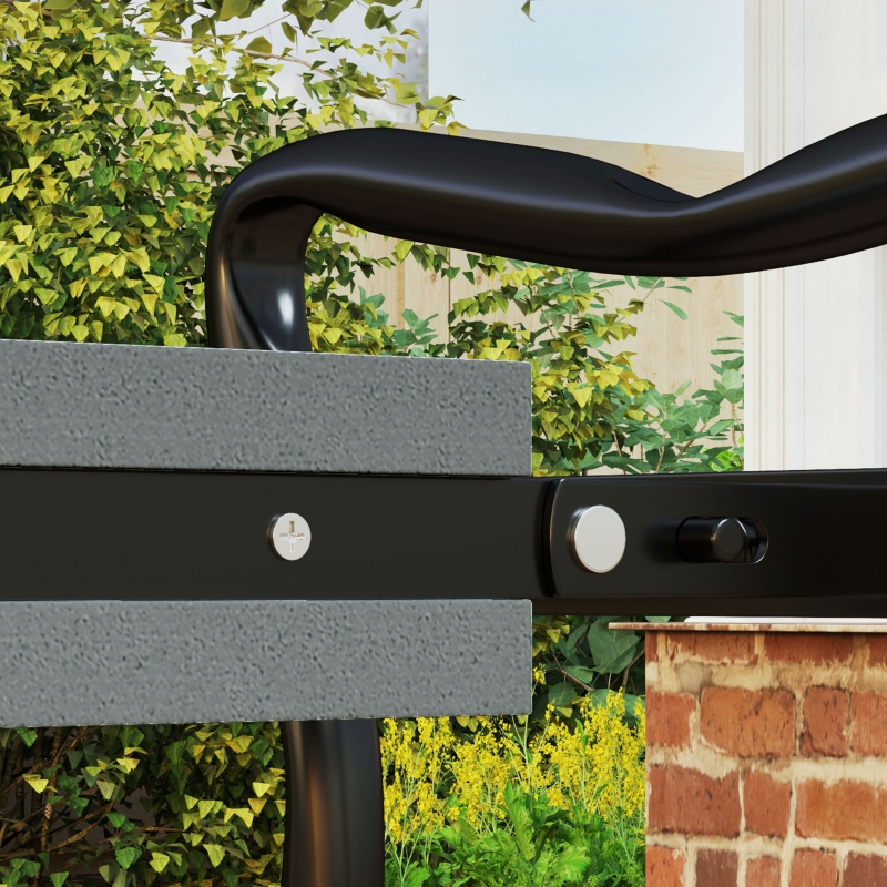 Best 2 In 1 Garden Kneeler Seat Kneeling Pad Support Bench Foldable Knee Protector, Grey - Image 9