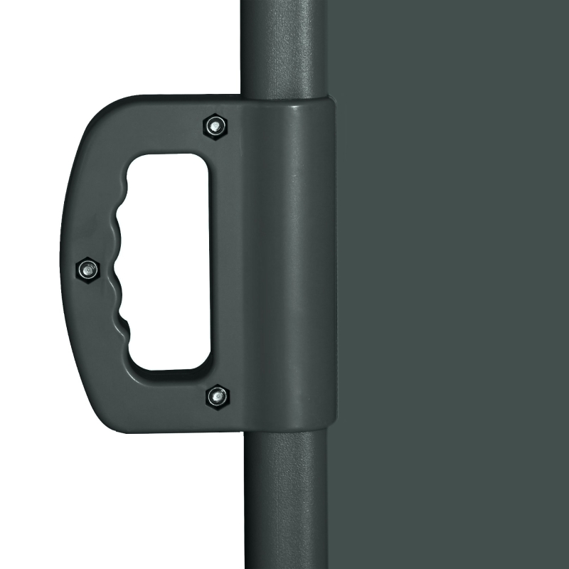 Best 3x2m Retractable Sun Side Awning Screen Fence Patio Garden Wall Balcony Screening Panel Outdoor Blind Privacy Divider, Grey - Image 9