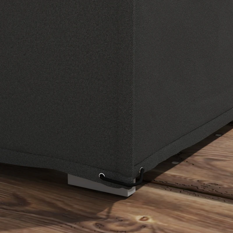 Best 155 x 222cm Waterproof Furniture Cover - Black - Image 8