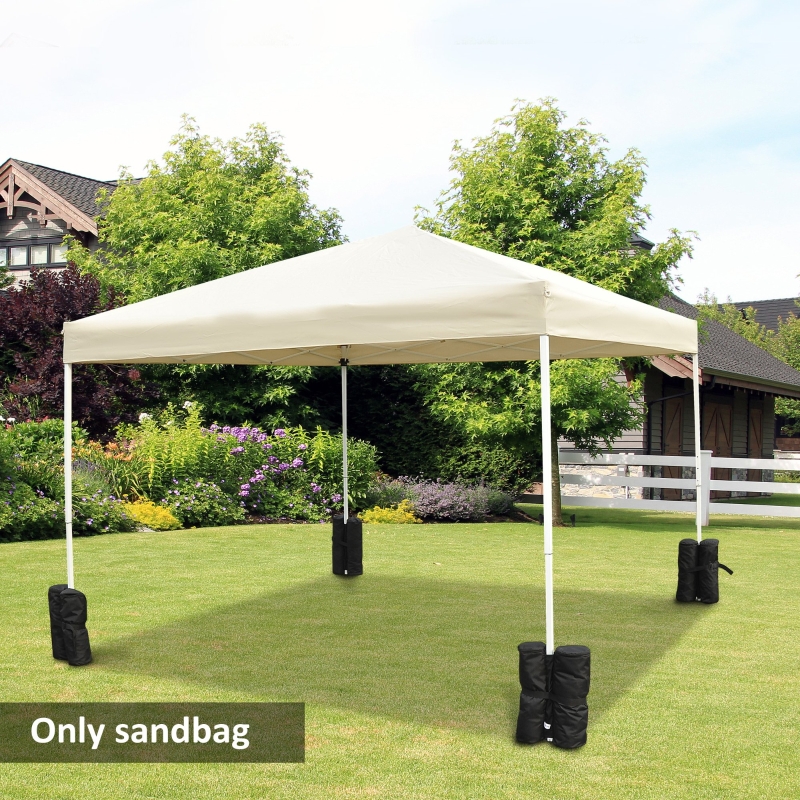 Best 15 kg Heavy Duty Gazebo Weight Sand Bags, 4 pcs Leg Weights Marquee Tent Canopy Base for Trampoline Pop Up Gazebo Tent Parasols - Image 10