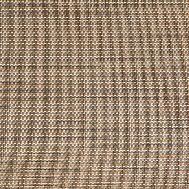 Best 3 Pieces Outdoor Bistro Set, Patio Stackable Armchairs with Breathable Mesh Fabric and SPC Board Coffee Table, Brown - Image 9