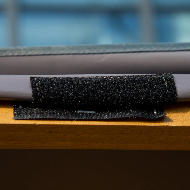 Best 3 Seater Garden Swing Seat Swing Chair Outdoor Wooden Swing Bench Hammock with Adjustable Canopy - Image 7