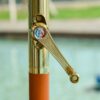 Best 2.7m Elegant Wooden Frame Parasol Umbrella - Grey - Image 14