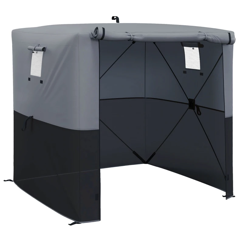 Best 2 x 2m Pop-Up Gazebo, with Accessories - Black