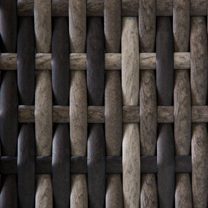 Best Outdoor PE Rattan Corner Sofa, Garden Wicker Furniture Single Sofa Chair w/ Cushions, Deep Grey - Image 10