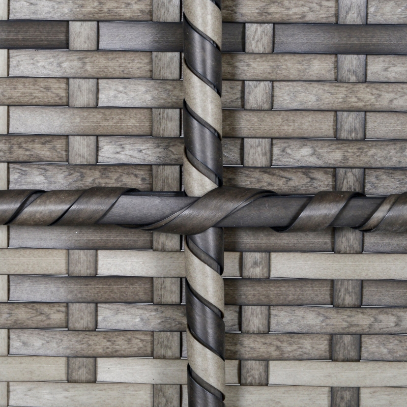 Best Outdoor PE Rattan Corner Sofa, Garden Wicker Furniture Single Sofa Chair w/ Cushions, Deep Grey - Image 9