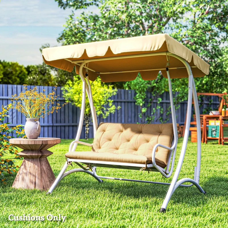 Best Two-Seater Bench Cushion - Khaki - Image 2