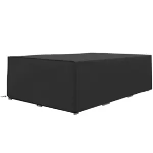 Best 155 x 222cm Waterproof Furniture Cover - Black
