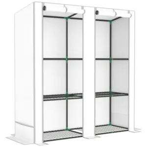 Best Three-Tier Mini Greenhouse - White