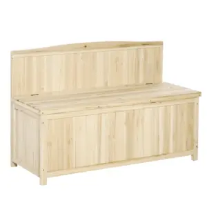Best Wood Storage Bench for Patio Furniture, Outdoor Garden Seating Tools