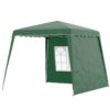 Best 2.4 x 2.4m Two Wall Pop Up Gazebo - Green - Image 11