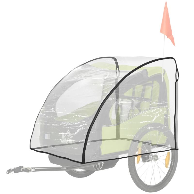 Best Baby Bike Trailer Cover, Anti Dust Rain Snow, Cold Wind, 76 x 61 x 61 cm - Image 11