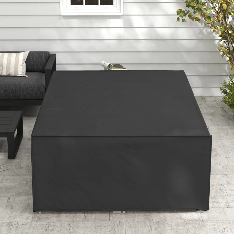 Best 155 x 222cm Waterproof Furniture Cover - Black - Image 7