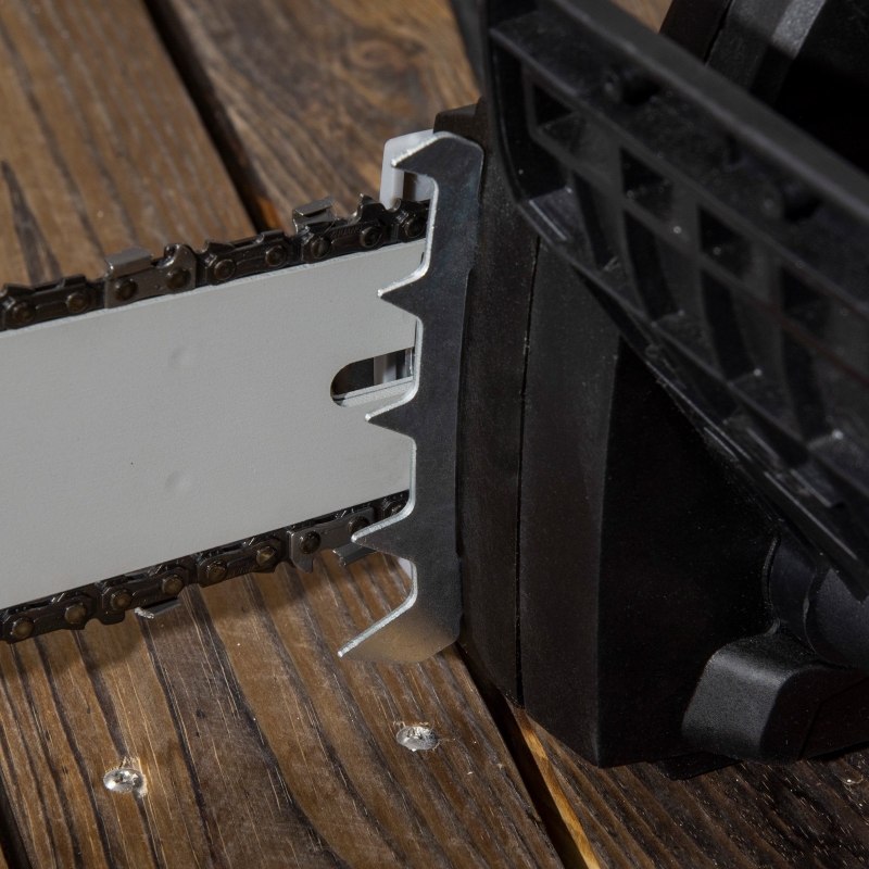 DURHAND 1600W Electric Chainsaw with Double Brake, Tool-Free Chain Tensioning and 16inch Guide Bar and Chain, Power Saw to Cut Wood, Auto Chain Lubrication - Image 9