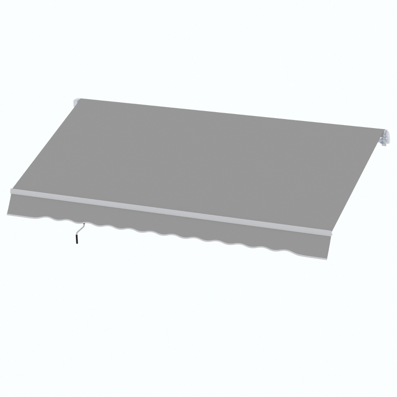 Best Garden Patio Manual Awning Canopy Sun Shade Shelter Retractable 4 Size 5 Colour - Image 11