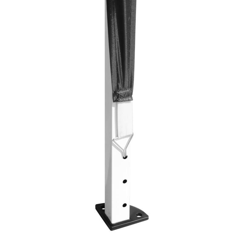 Best 3 x 3 m Garden Pop Up Gazebo Marquee Party Tent Wedding Canopy, Height Adjustable with Carrying Bag, Grey - Image 9