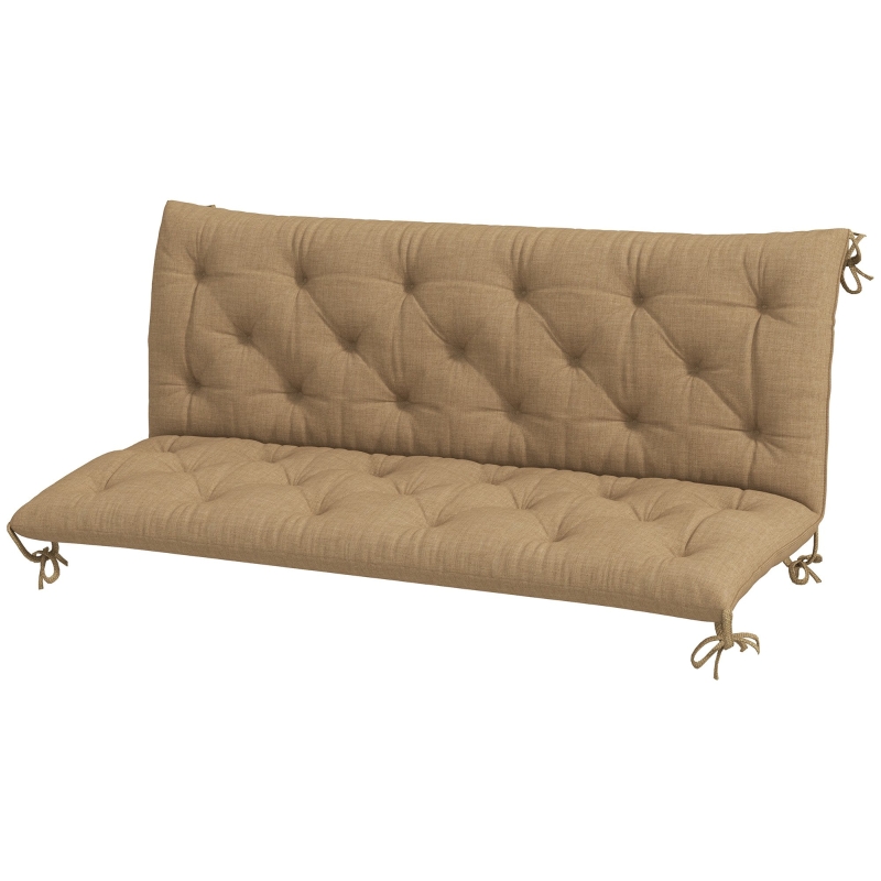Best Three-Seater Bench Cushion - Khaki - Image 11