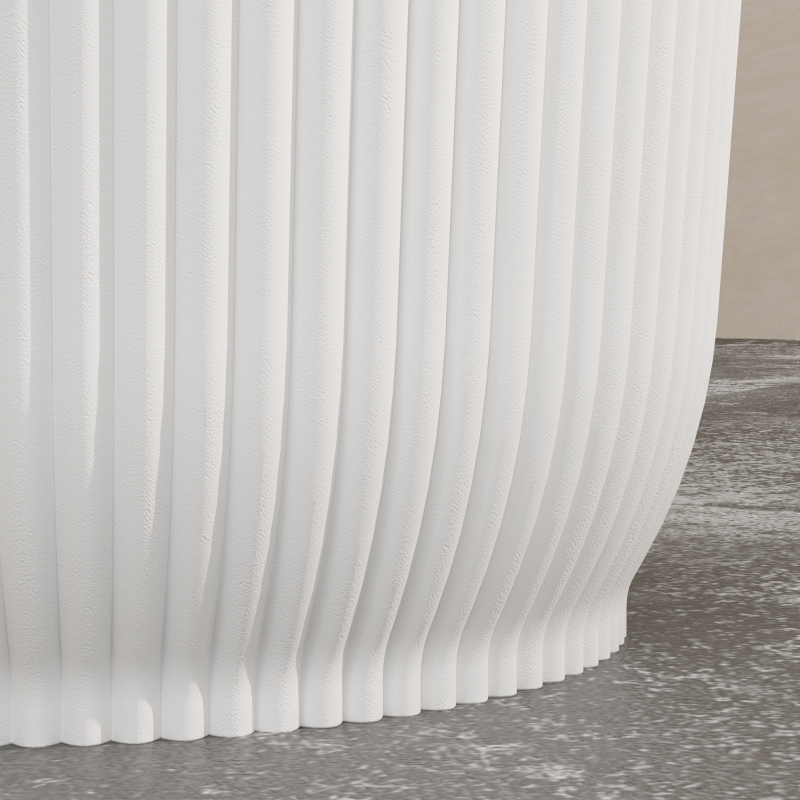 Best Set of Three Ф22cm Planters - White - Image 9