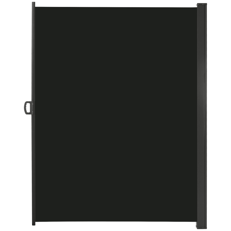 Best Retractable Sun Side Awning Screen Fence Patio Garden Wall Balcony Screening Panel Outdoor Blind Privacy Divider (3x2M, Black) - Image 11