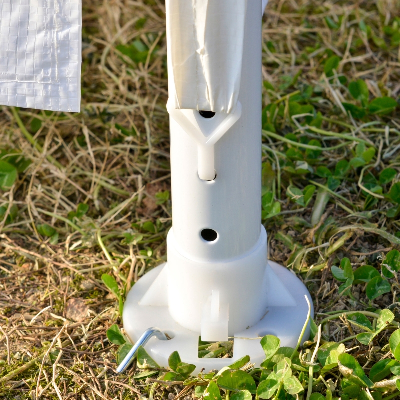 Best 6 x 3 m Party Tent Wedding Gazebo Outdoor Waterproof PE Canopy Shade with 6 Removable Side Walls - Image 9