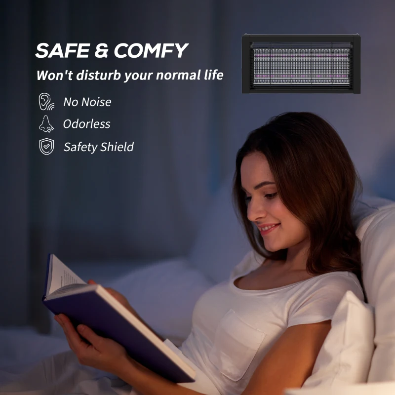 Best 8watt Indoor LED Electric Bug Zapper, with Hanging Chain - Image 5