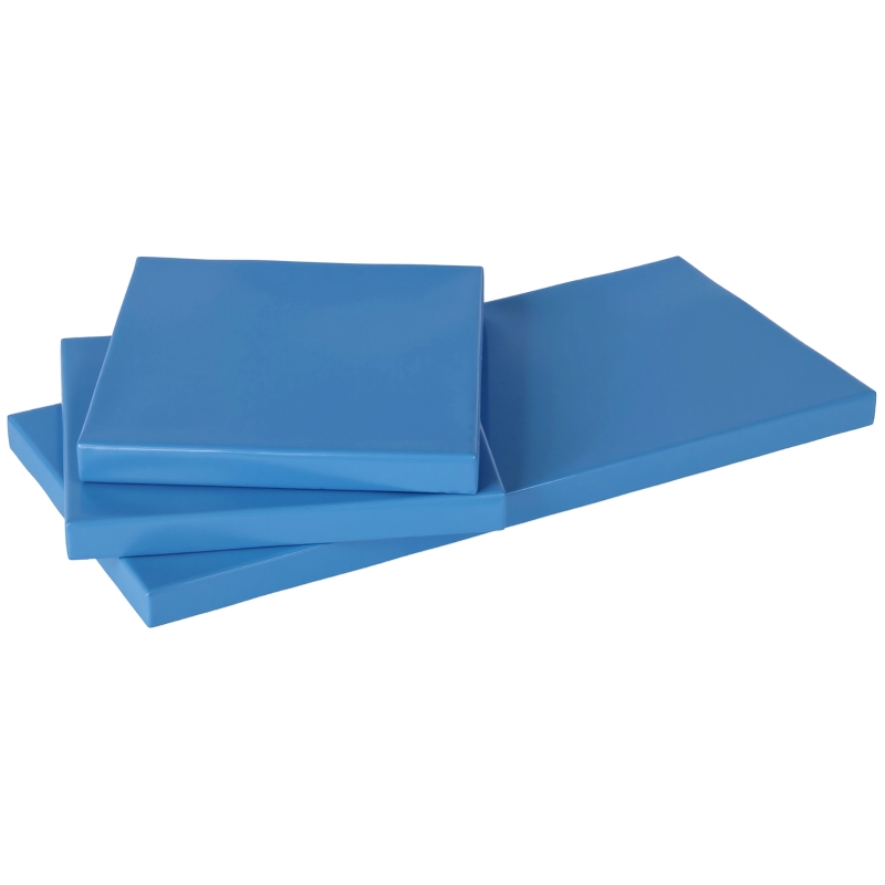 Best Outdoor Seat Cushion Pads for Rattan Furniture, 3 PCs Garden Furniture Cushions, Sky Blue - Image 11