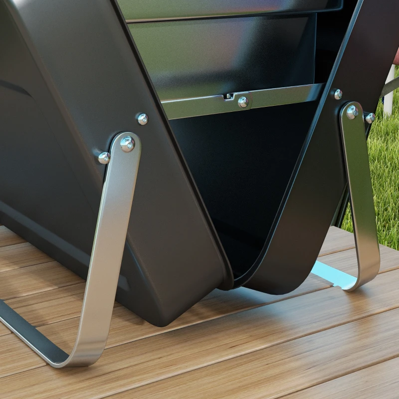 Best Metal Suitable-Style Portable BBQ Grill - Black - Image 8